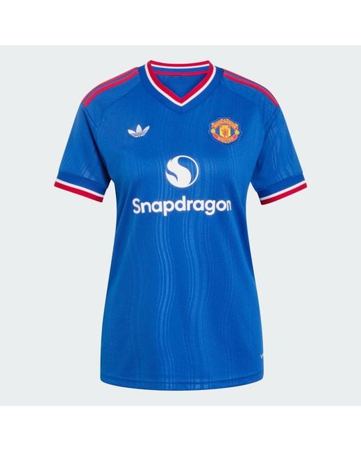 Adidas Blue Manchester United 26/27 Away Jersey