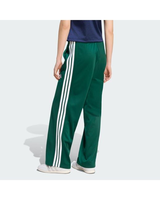 Adidas Green Dayready Wide Leg Tracksuit Bottoms