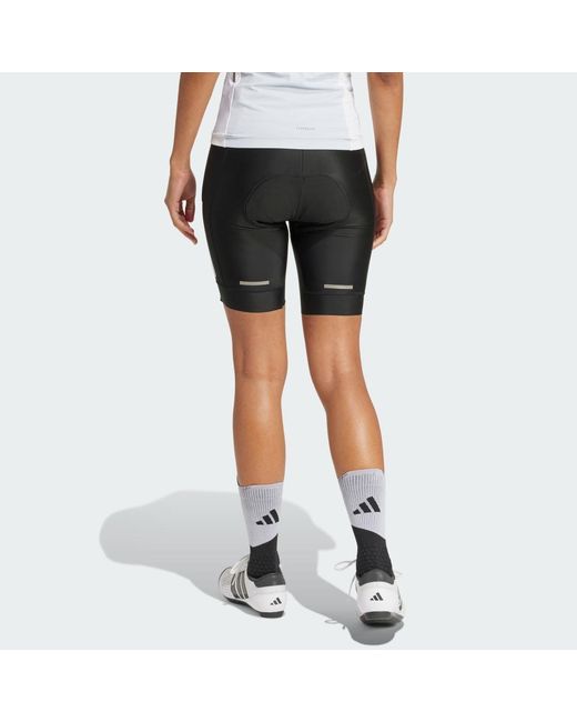 Adidas Black Essentials 3-Stripes Padded Cycling Shorts