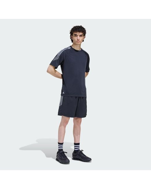 Adidas Blue Lightweight Regular Shorts for men