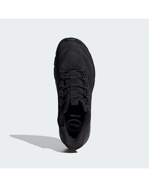 Adidas Black Cloudfoam Flex Rapidfit Shoes