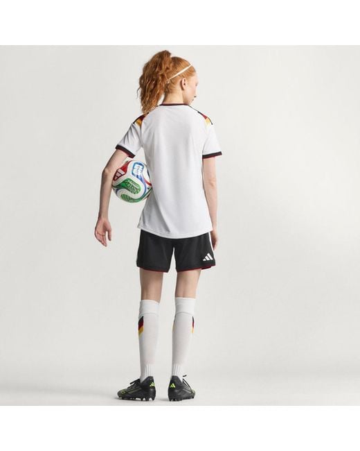 Adidas White Germany 26 'S Team Home Authentic Jersey