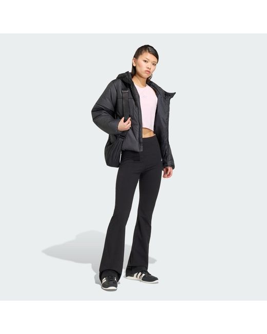 Adidas Gray Essentials Highloft Insulated Puffer Jacket