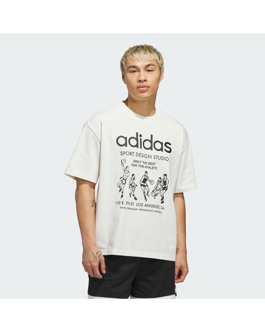Adidas White Only The Best For The Athlete T-Shirt