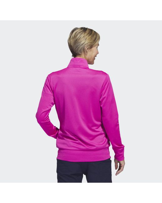 Veste Textured Full-Zip adidas en coloris Rose | Lyst