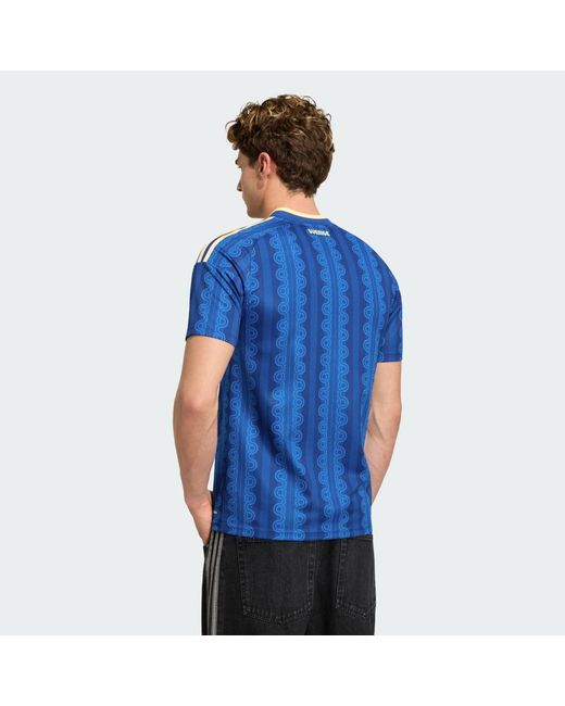 Adidas Blue Sweden 26 Away Jersey for men