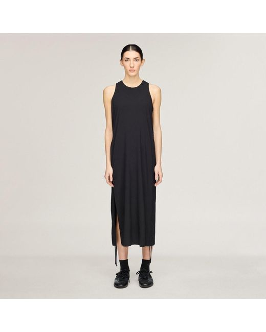 Adidas Blue Y-3 Racer Cinch Dress