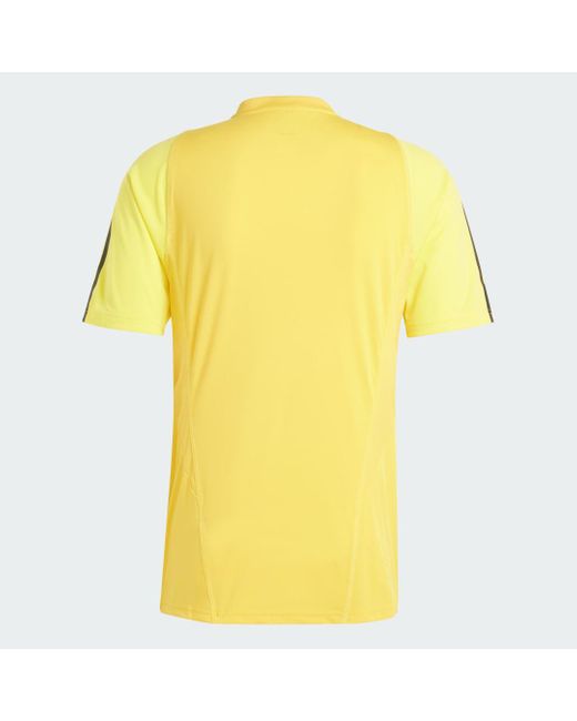Adidas Yellow Tiro 23 Competition Jersey for men