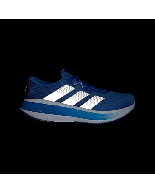 Adidas Blue Adistar 4 Running Shoes for men