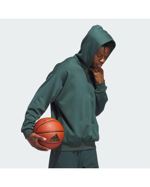 Adidas Green Basketball Hoodie