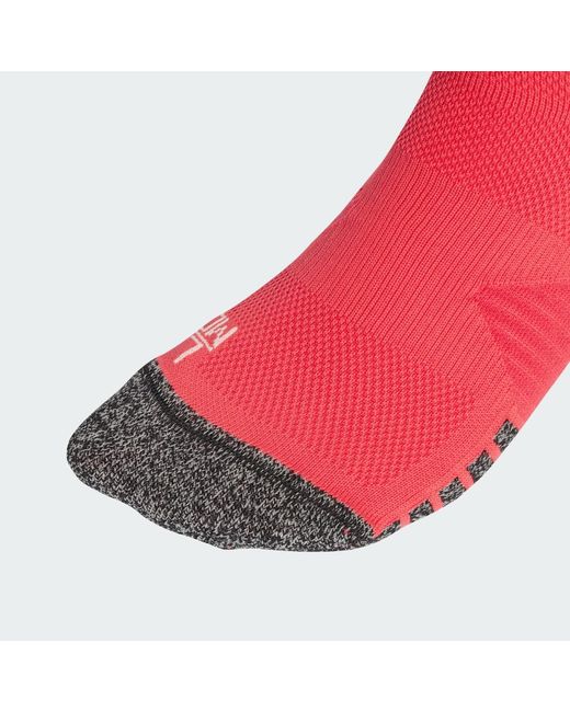 Adidas Red Olympique Lyonnais 26/27 Trefoil Socks for men