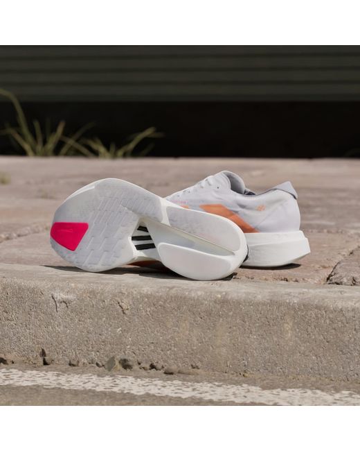 Adidas Pink Adizero Adios Pro 4 Shoes