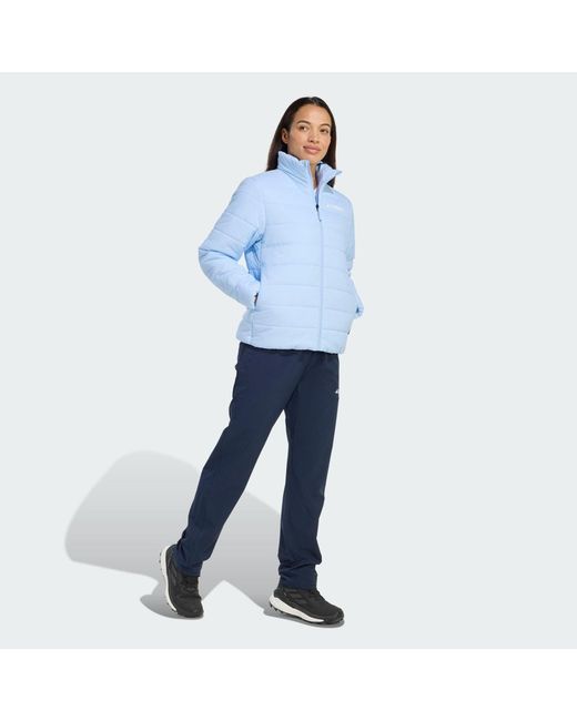 Adidas Blue Terrex Multi Essentials Insulated Jacket