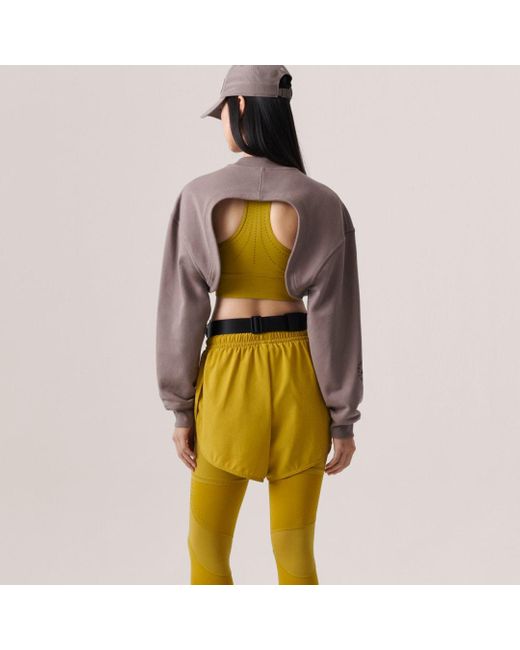 Adidas Brown By Stella Mccartney Truepurpose 2-in-1 Training Shorts