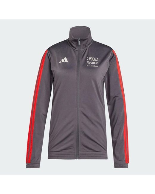 Adidas Gray Audi Revolut F1 Team Dna Track Top