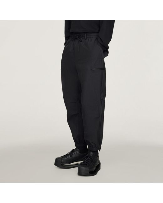 Adidas Red Y-3 Gore-Tex Cuffed Cargo Tracksuit Bottoms for men