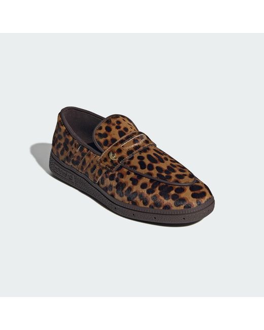 Adidas Brown Handball Spezial Loafer Shoes