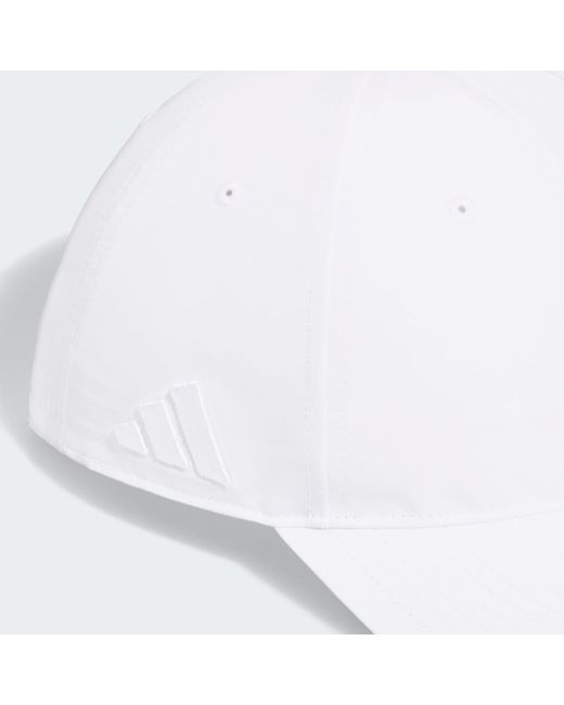 Adidas White Golf Performance Crestable Cap for men