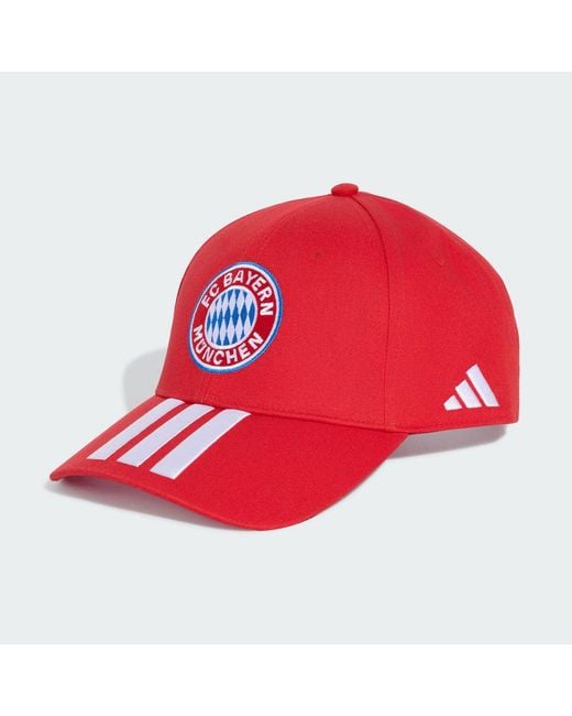 Adidas Red Fc Bayern Munich Baseball Cap