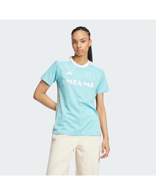 Adidas Blue Inter Miami Cf 24/25 Third Jersey