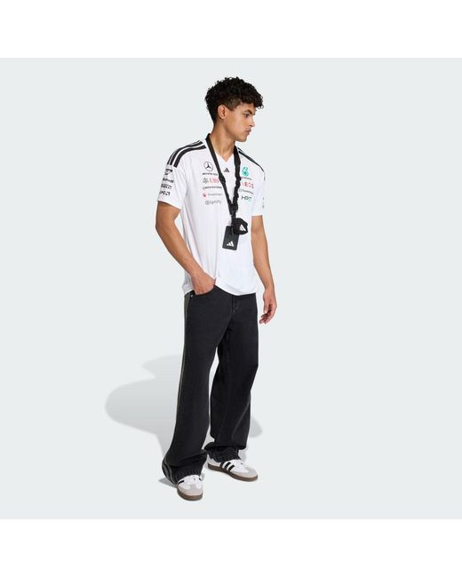 Adidas White Mercedes for men