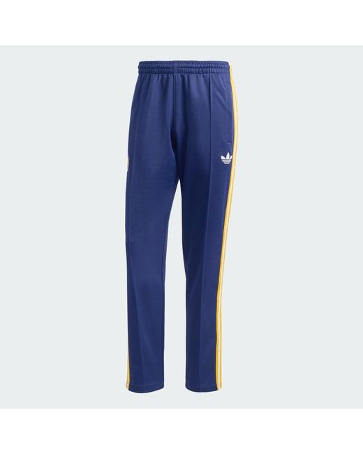 Adidas Originals Blue Real Madrid Originals Track Pants for men