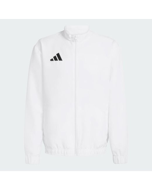 Adidas White Entrada26 Presentation Track Top for men