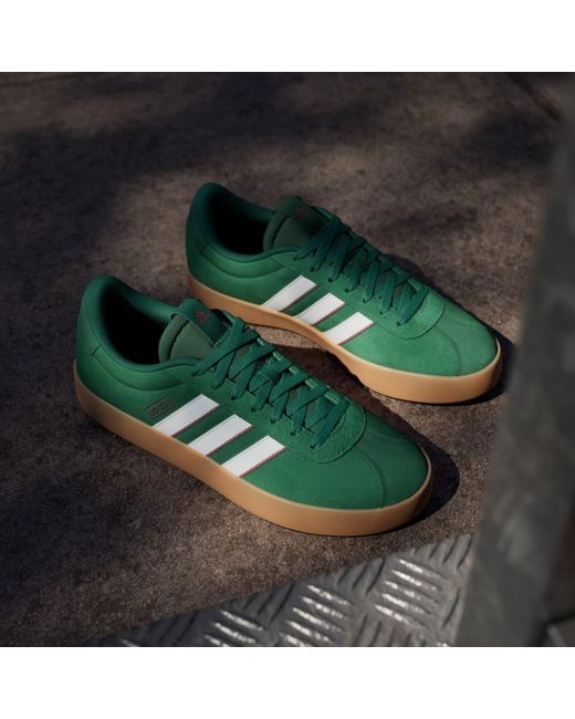 Adidas Green Vl Court 3.0 Shoes