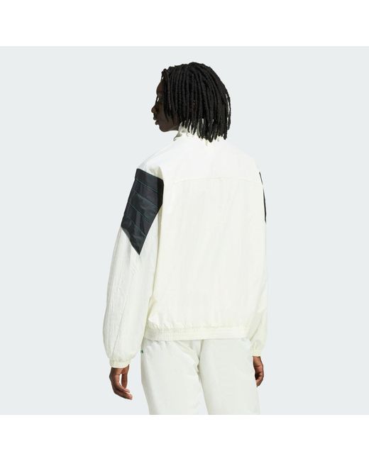 Adidas White Santiago Track Top for men