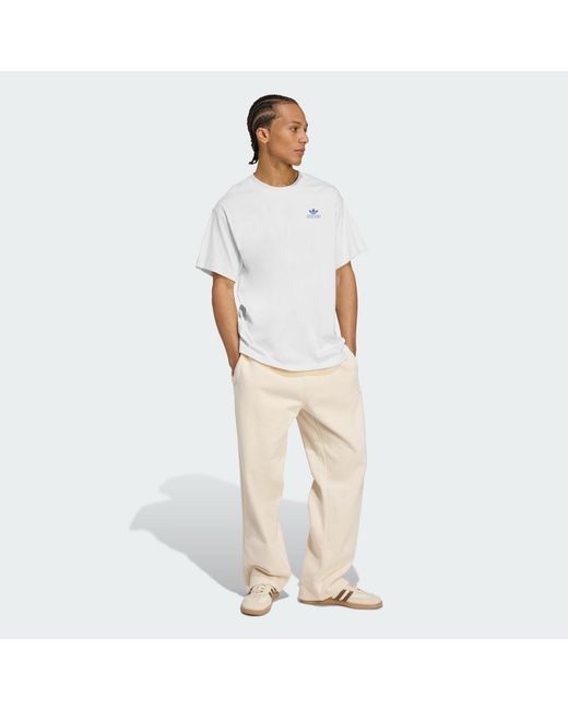 Adidas Originals White Butter Graphic Tee for men