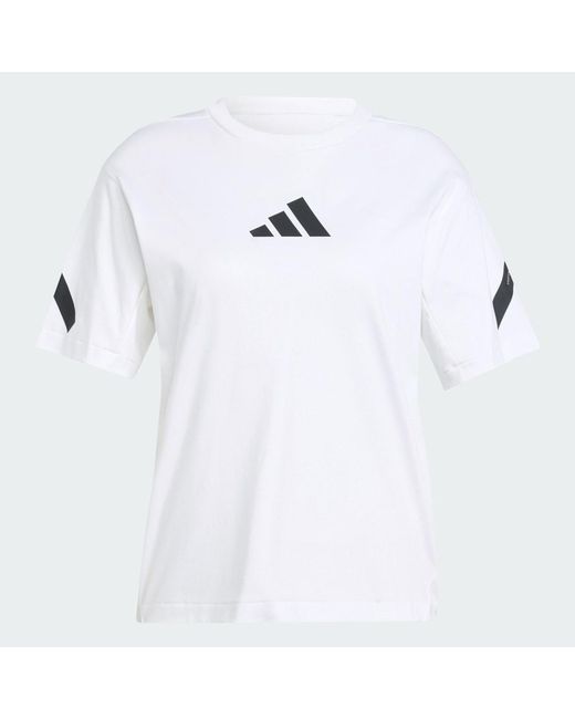 Adidas White Z.N.E. Tee