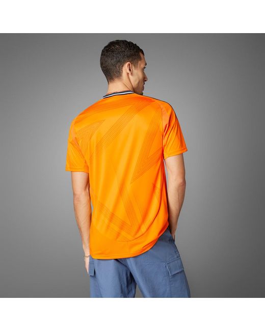 Adidas Orange Real Madrid 24/25 Away Jersey for men