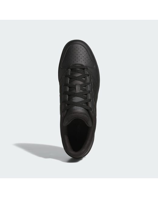 Adidas Black Hoops Classic Shoes
