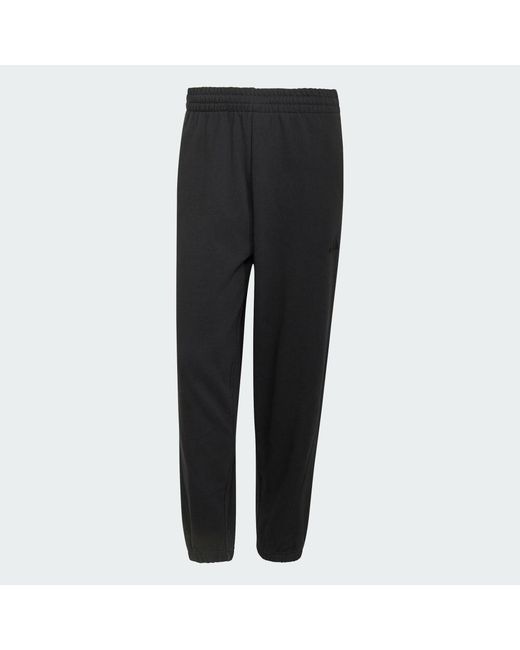 Adidas Blue Kit Small Logo Regular Cuffed Joggers for men
