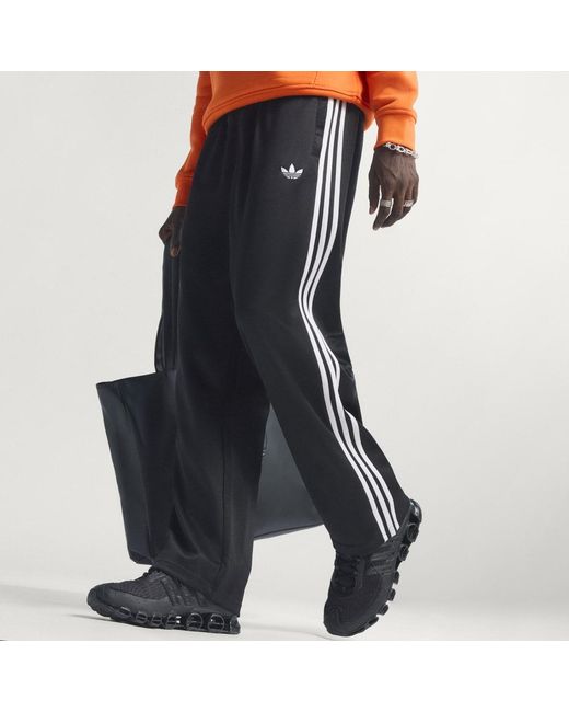Adidas Blue Adicolor Loose Tracksuit Bottom for men