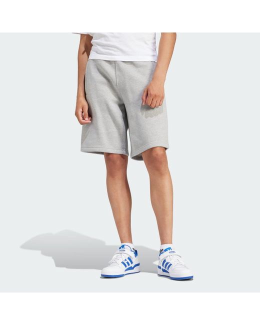 Short Trefoil Essentials di Adidas in Blue da Uomo