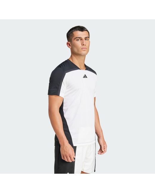Adidas Blue Tennis Heat.Rdy Pro Freelift T-Shirt for men