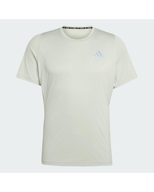 Adidas Green Adi365Breeze Running T-Shirt for men