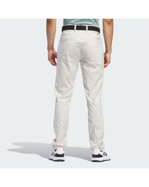 Adidas Gray Go-to 5-pocket Golf Trousers for men