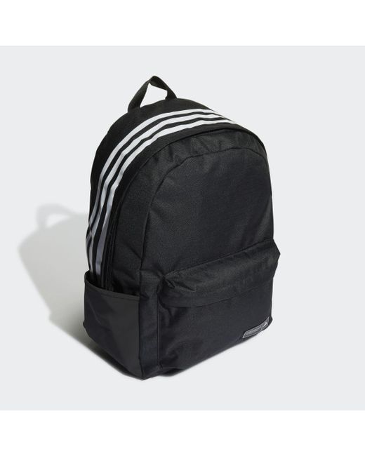Adidas Black Classic 3-stripes Backpack