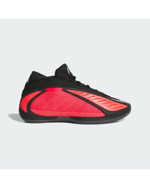 Adidas Red Anthony Edwards 2 Shoes