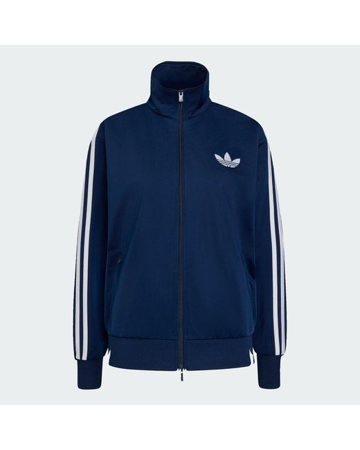 Adidas Blue Firebird Track Top Loose
