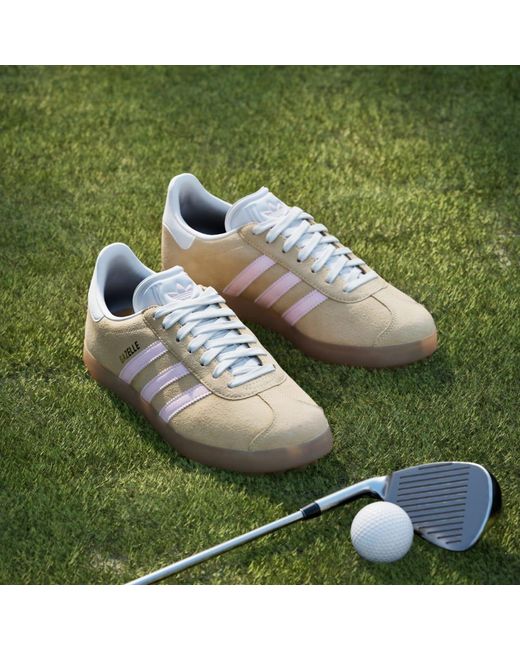 Adidas Natural Gazelle Spikeless Golf Shoes