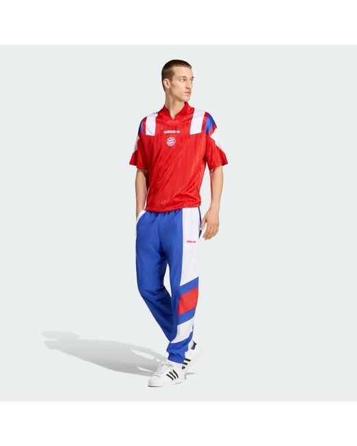 Adidas Red Fc Bayern Munich Eqt Jersey
