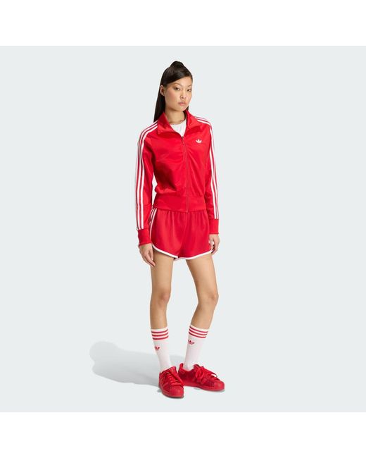 Adidas Red Firebird Classic Track Top