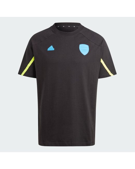 Adidas Black Arsenal Designed For Gameday T-shirt for men