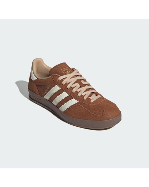Adidas Brown Gazelle Indoor Shoes for men