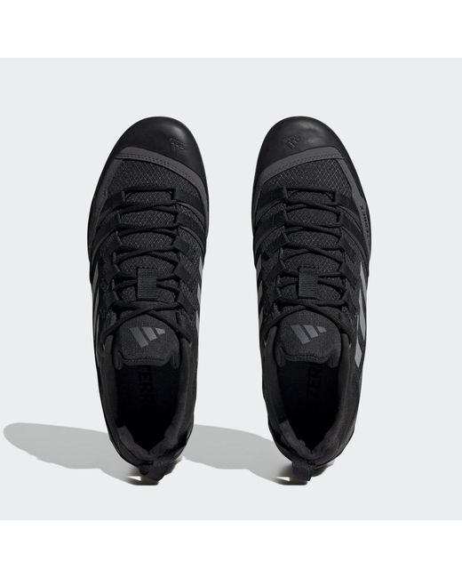 Adidas Black Terrex Swift Solo 2.0 Hiking Shoes