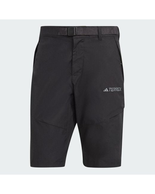 Adidas Black Terrex Xploric Shorts for men