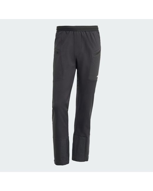 Adidas Black Terrex Xperior Fast Tracksuit Bottoms for men
